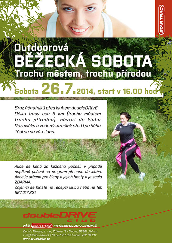 Outdoor běžecká sobota Jihlava