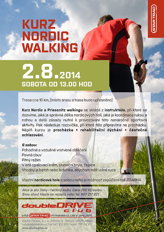 nordic walking fitness jihlava