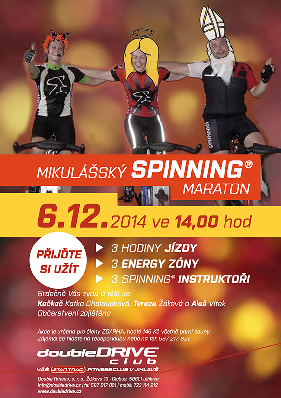 spinning fitness jihlava