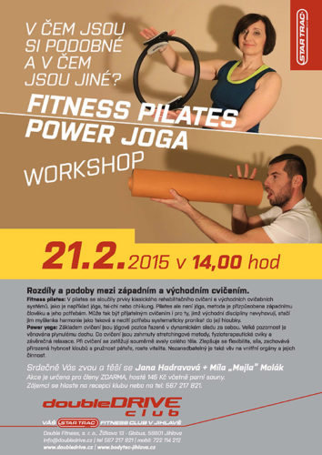 Workshop - Fitness pilates + power joga
