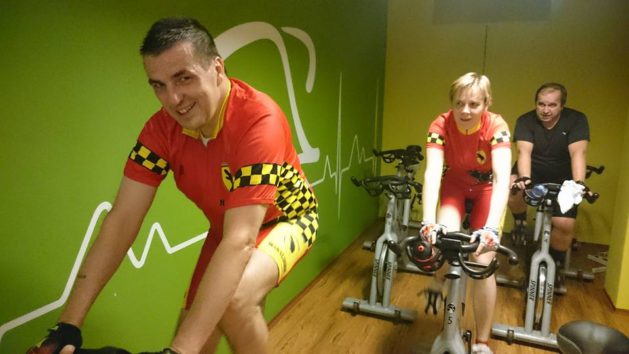 Vánoční Spinning® fitness klub doubledrive jihlava