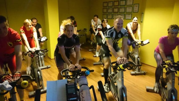 Vánoční Spinning® fitness klub doubledrive jihlava