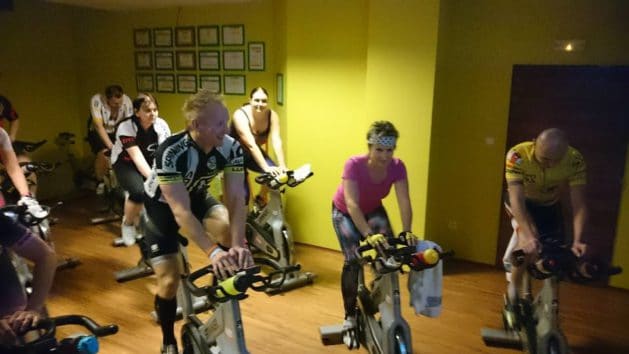 Vánoční Spinning® fitness klub doubledrive jihlava