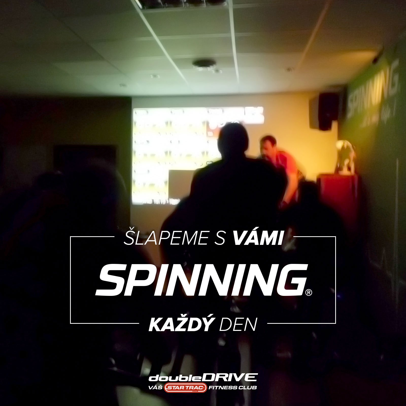 Šlapeme s vámi Spinning ® každý den