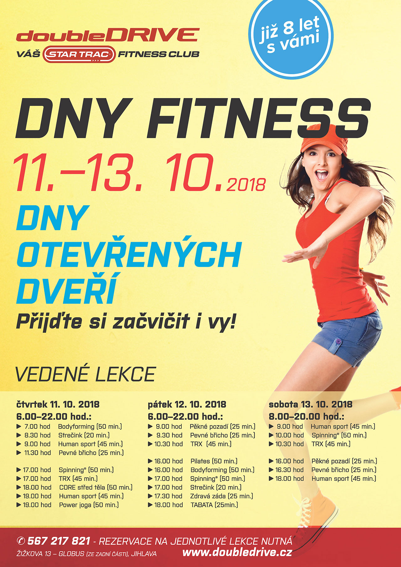 dny fitness jihlava