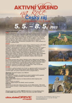 Český ráj na kole  - Cyklovíkend 5. 5. – 8. 5. 2023