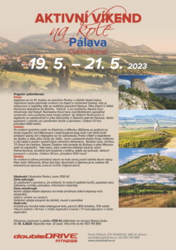 Pálava - Cyklovíkend 19. 5. – 21. 5. 2023