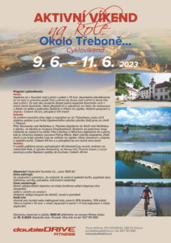 Okolo Třeboně… Cyklovíkend 9. 6. – 11. 6. 2023