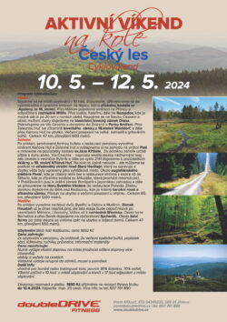 Cyklovíkend Český les 10. 5. – 12. 5. 2024