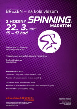Spinning maraton 22. 3. 2025